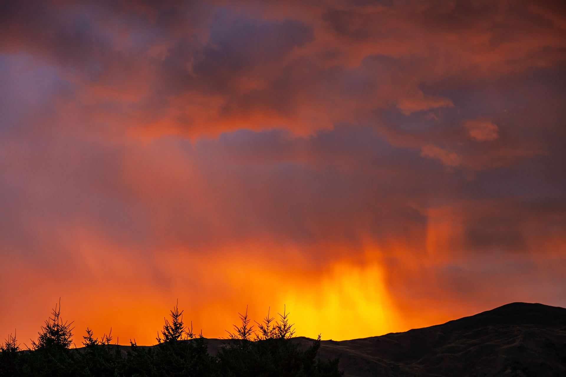 Sunset at Wanaka