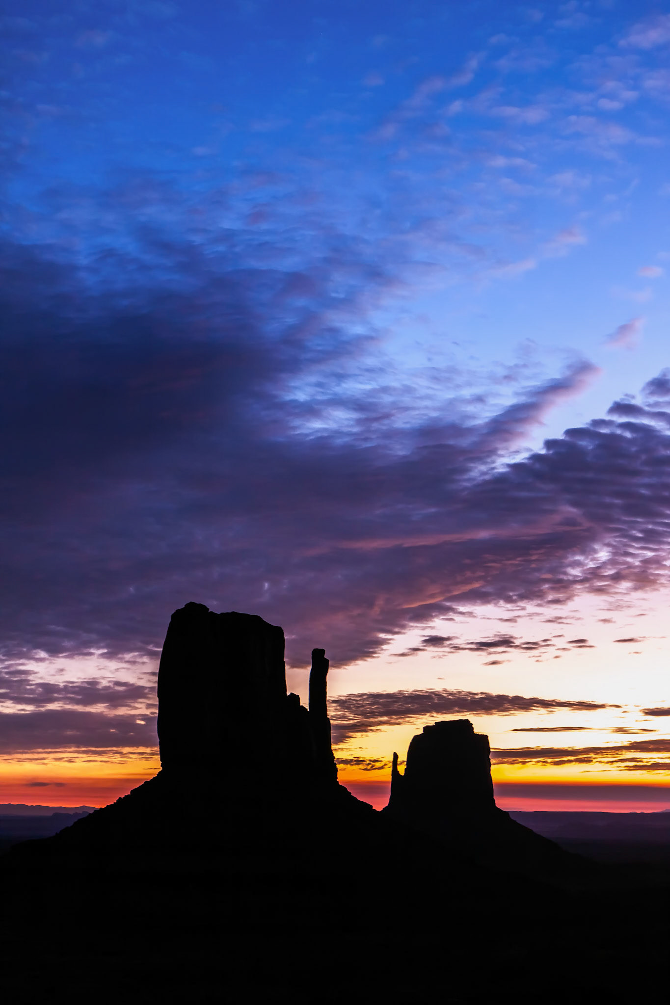 Scenic View of Monument Valley