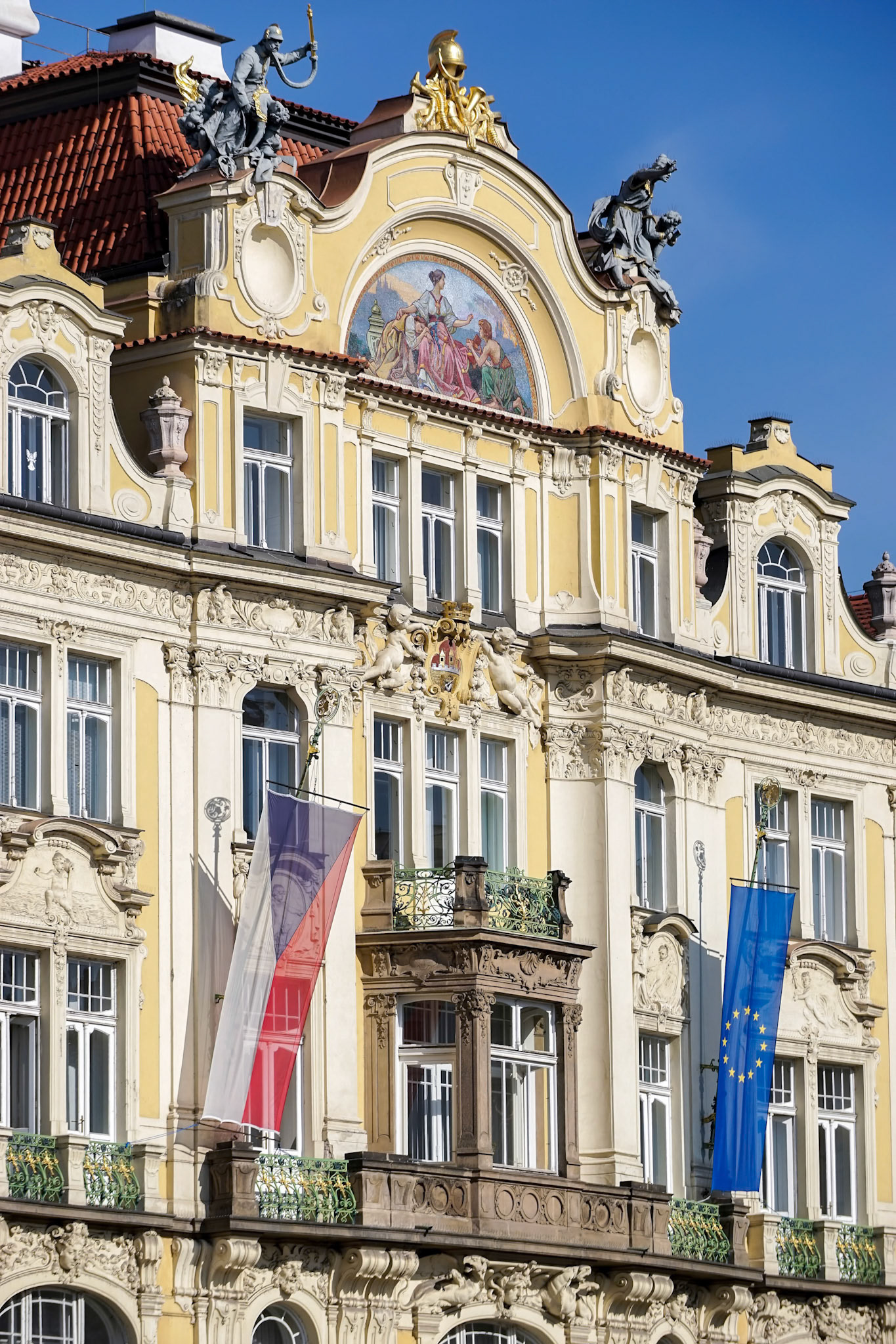 Ministry of Local Development Art Nouveau Building in Prague