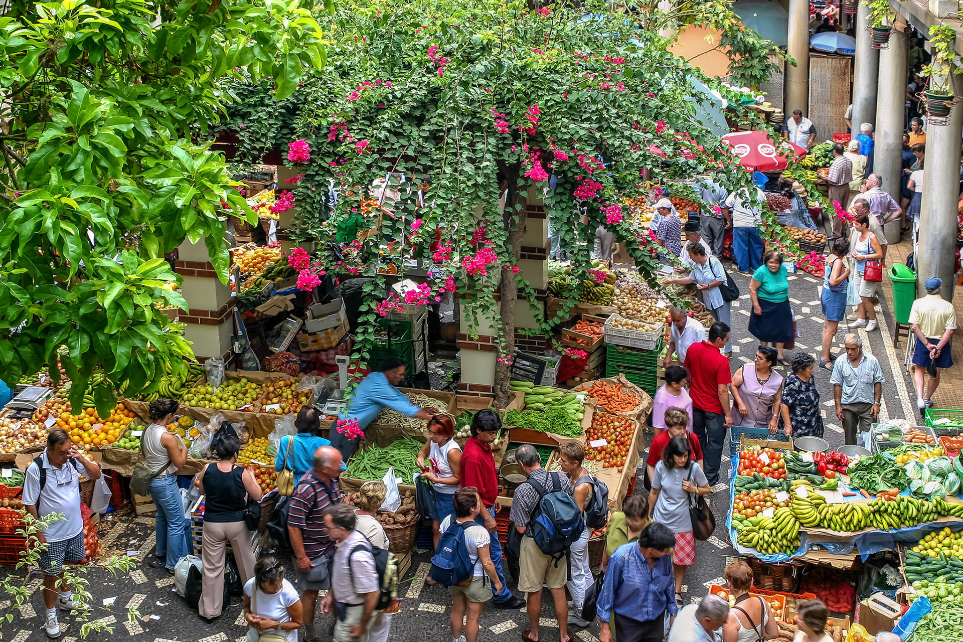 Bustling Funchal Market