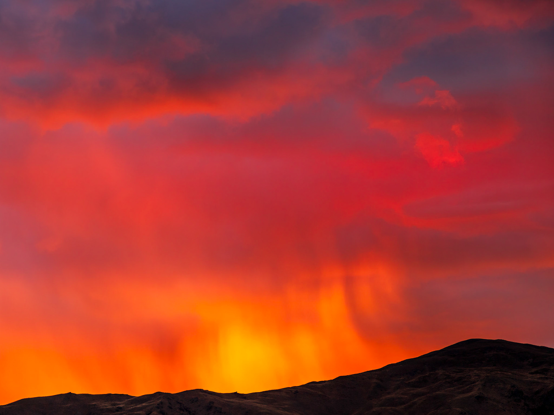 Sunset at Wanaka