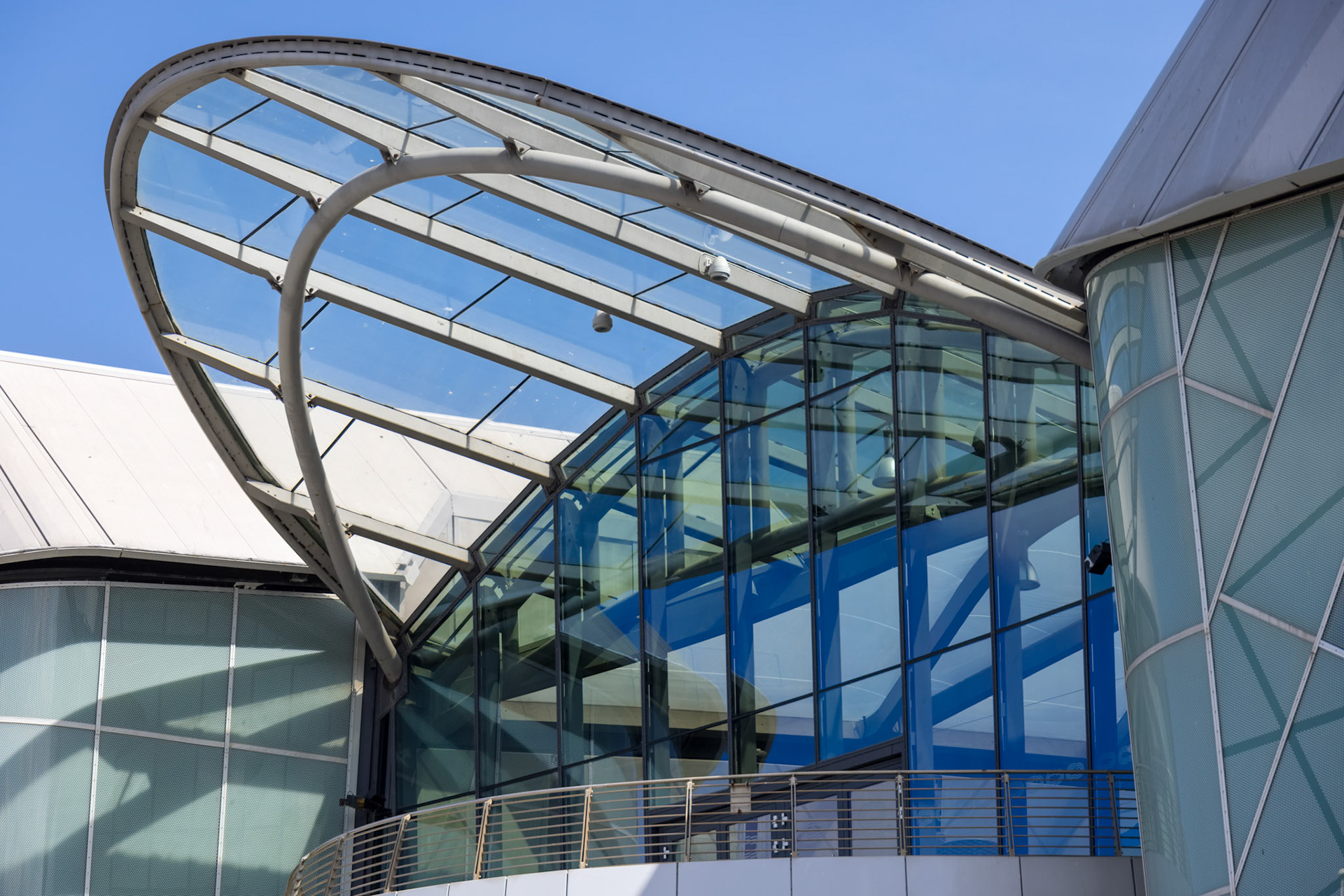 LIVERPOOL, UK - JULY 14 : Liverpool Arena and Convention Centre in Liverpool, England on July 14, 2021