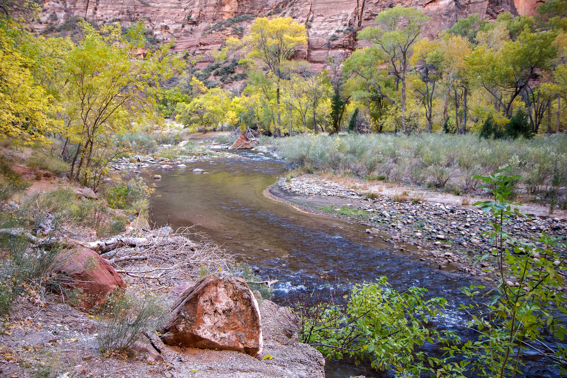 The Meandering Virgin River
