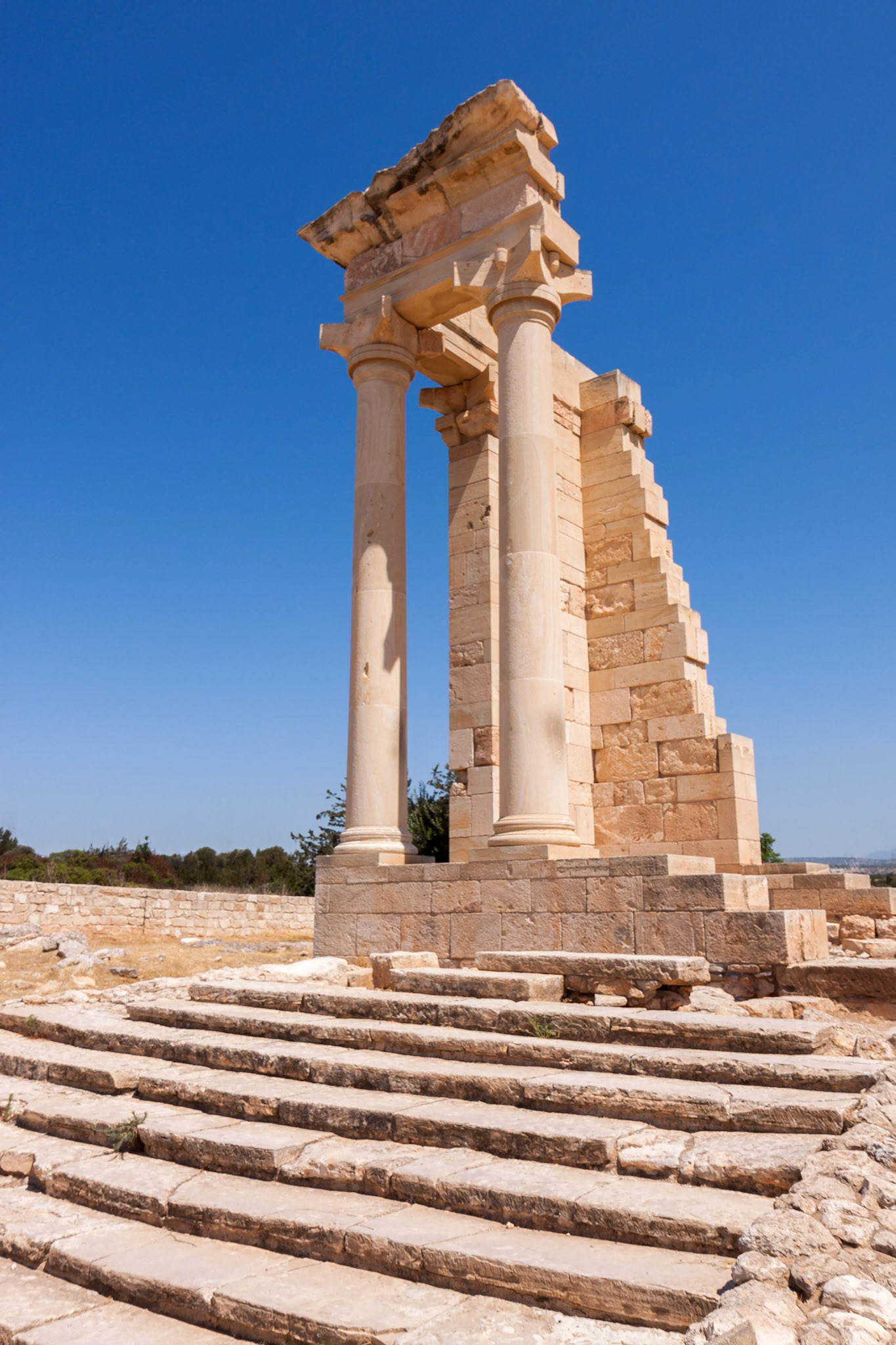 Temple of Apollo near Kourion Cyprus