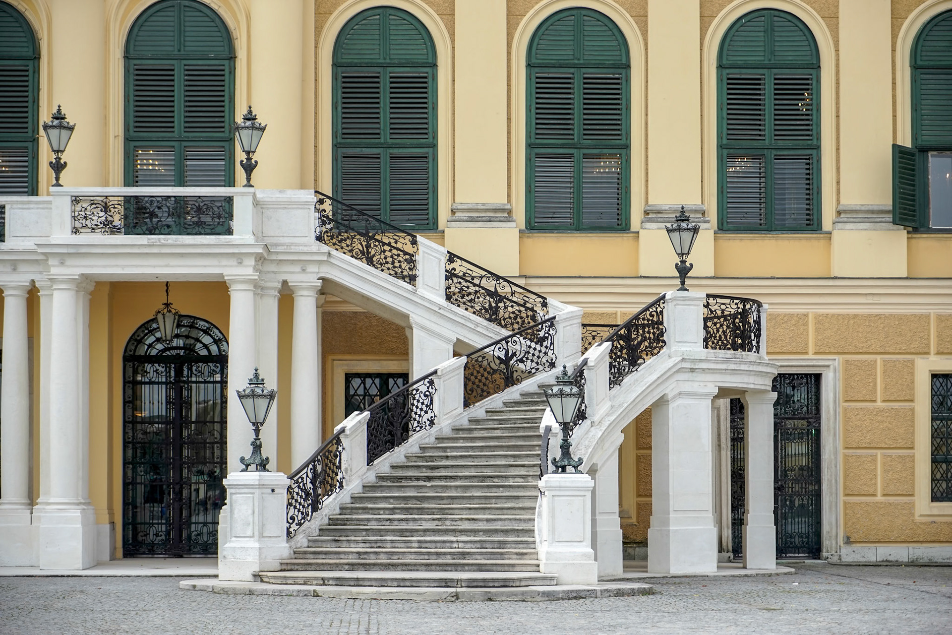 Schonbrunn Palace in Vienna Austria