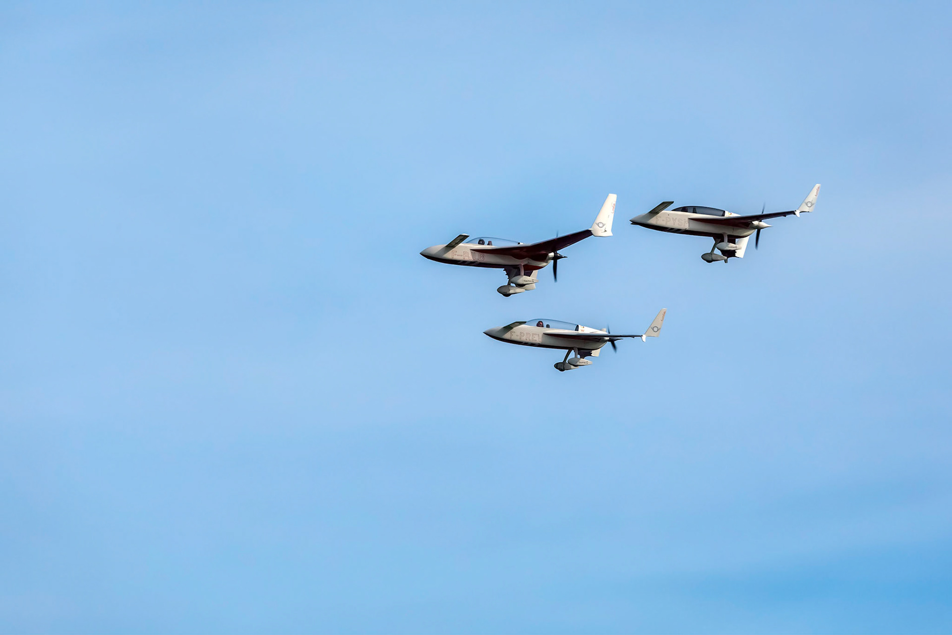 Patrouille Reva Display Team at Airbourne