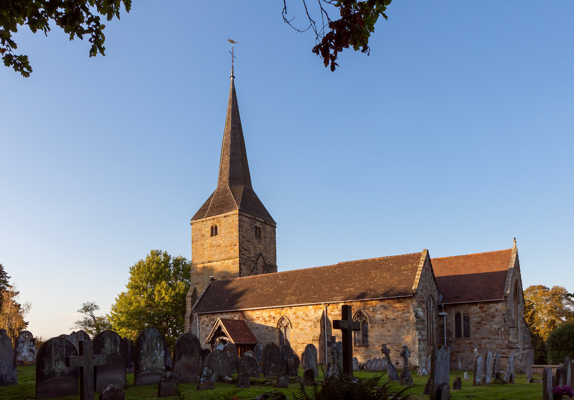 View of Hartfield Church