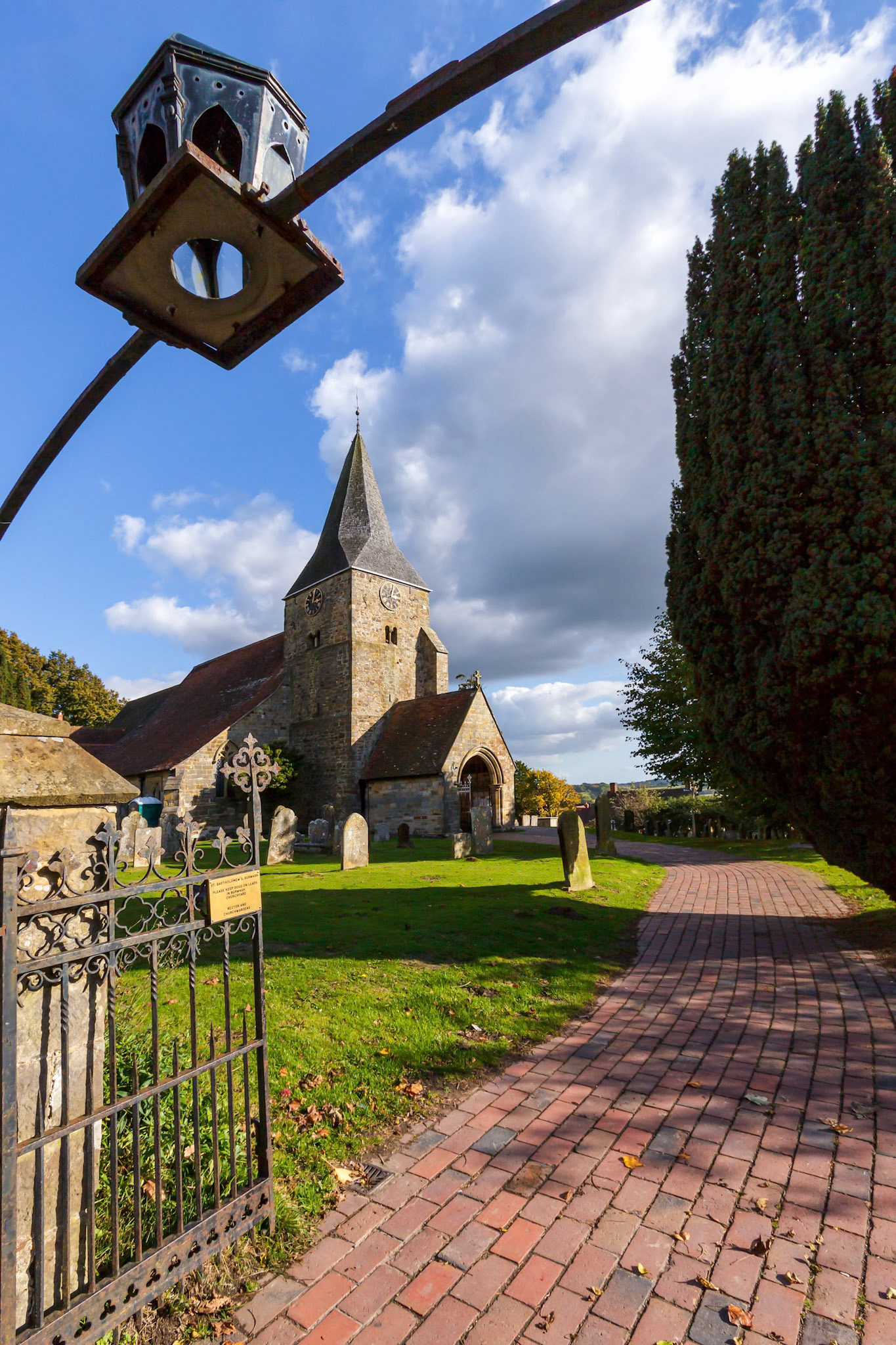 Gateway to Burwash Church