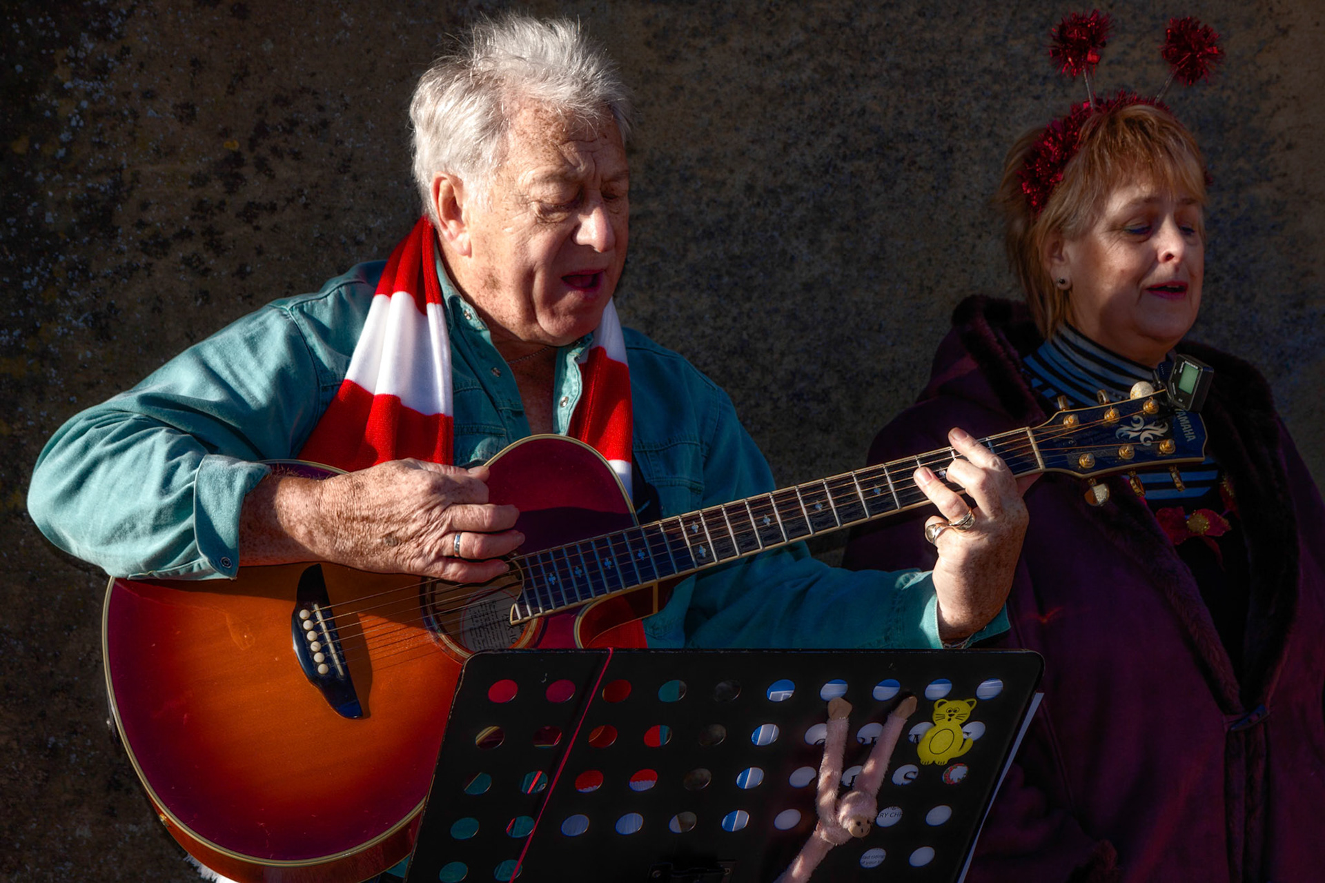 Busking in East Grinstead