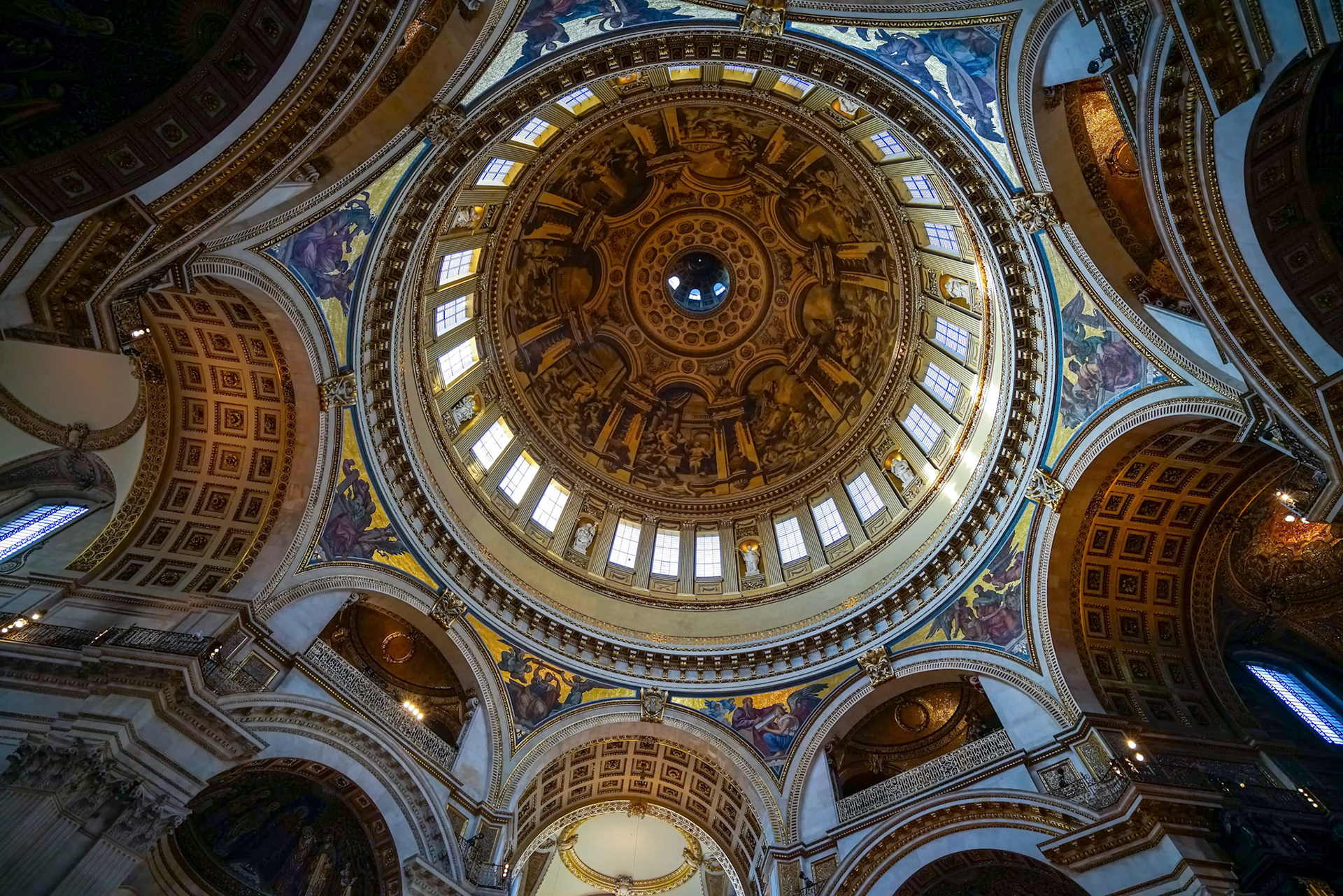 Interior View of St Pauls Cathedral