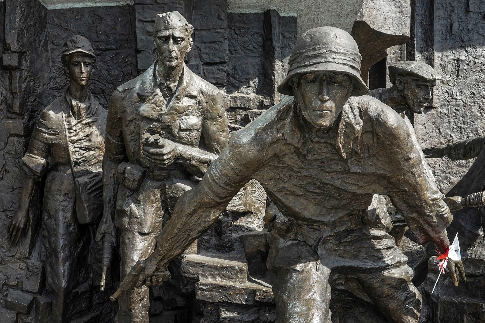 Insurgents Memorial to Polish Fighters of Warsaw Uprising in Warsaw