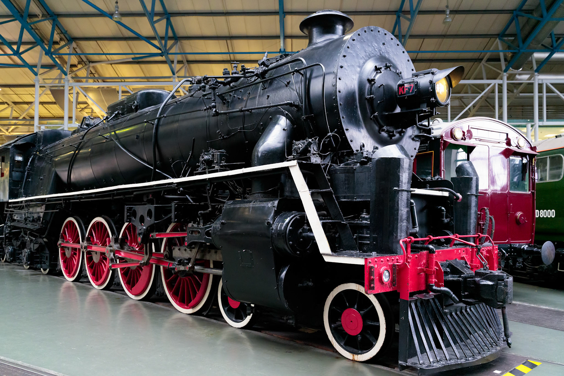 KF1-7 1935 locomotive at the National Railway Museum in York