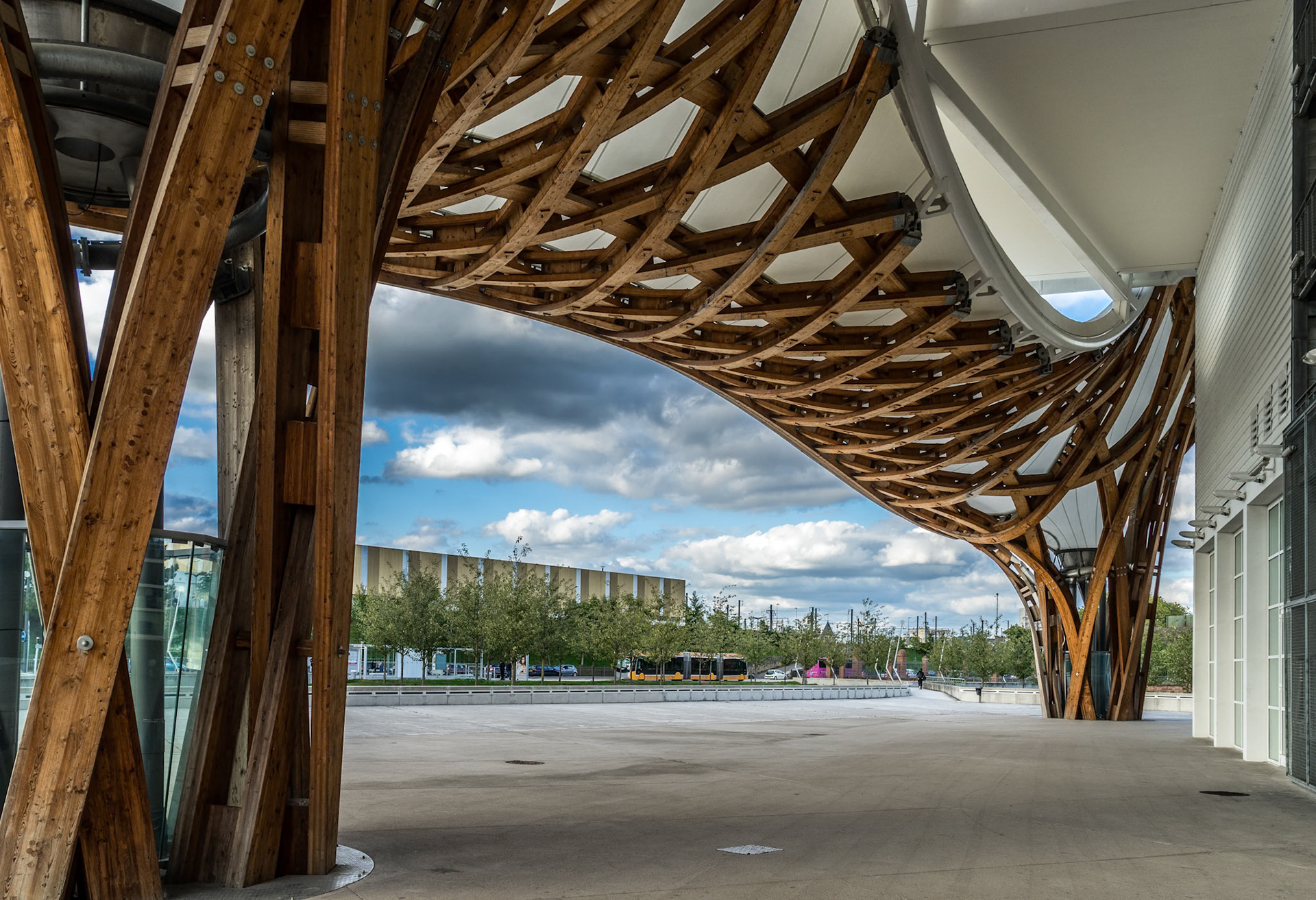 Pompidou Centre in Metz Lorraine Moselle France