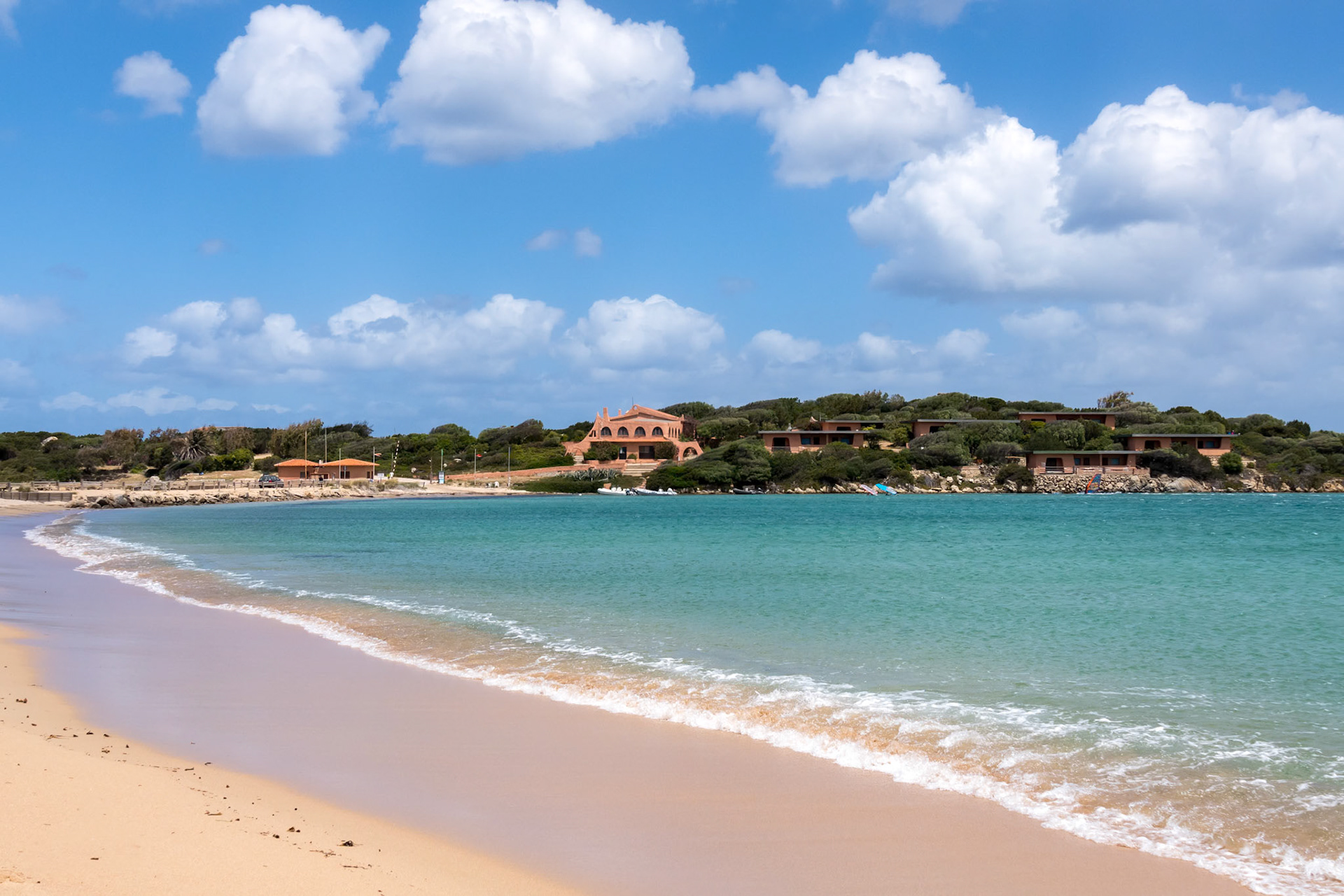 The Beach at Porto Pollo in Sardinia