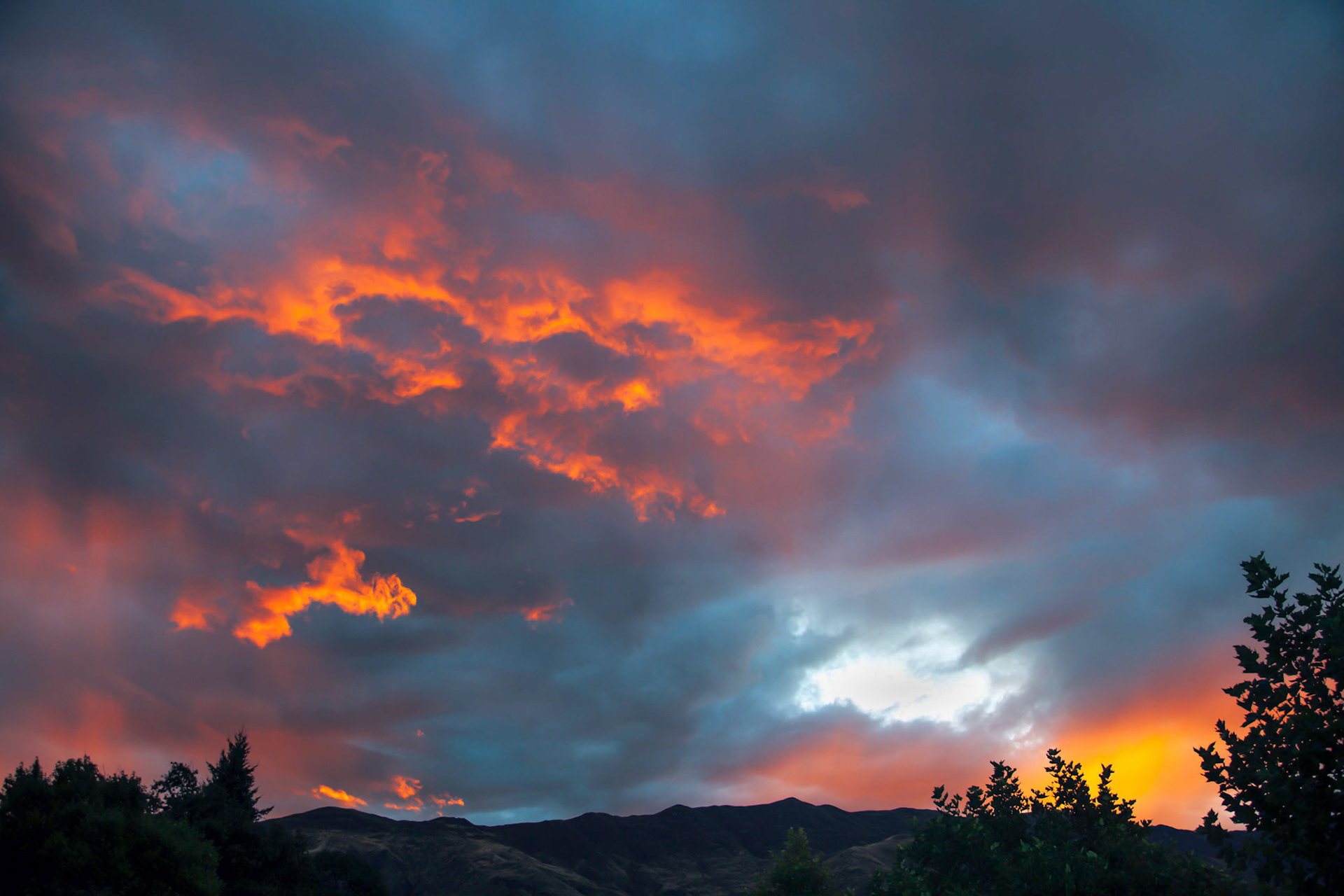 Sunset at Wanaka
