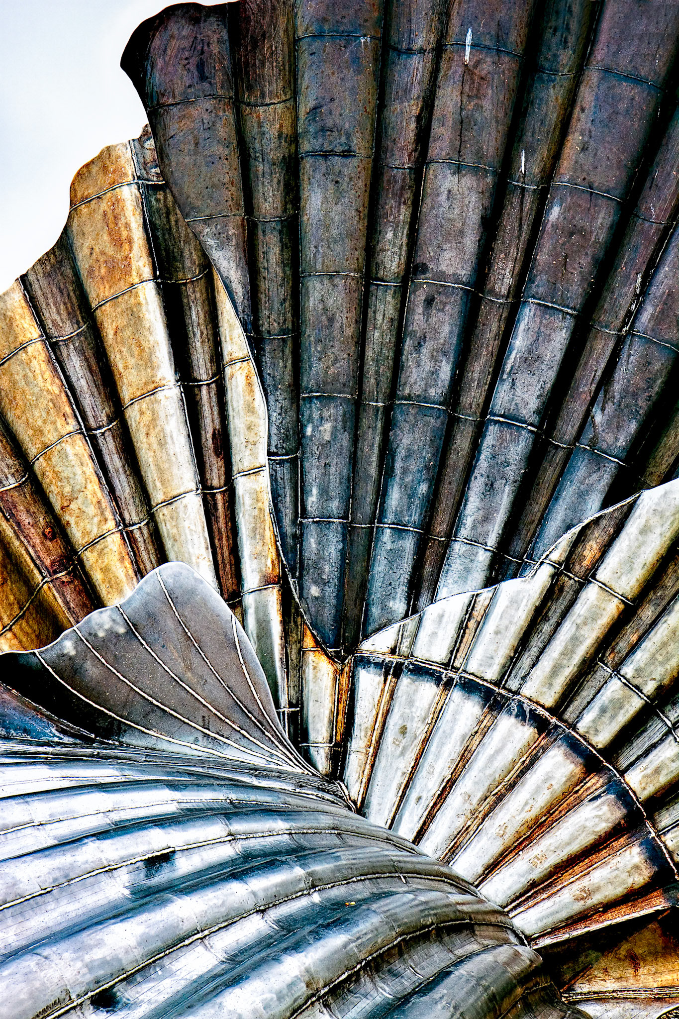 Maggi Hambling The Scallop 2003 Sculpture on the Beach at Aldeburgh