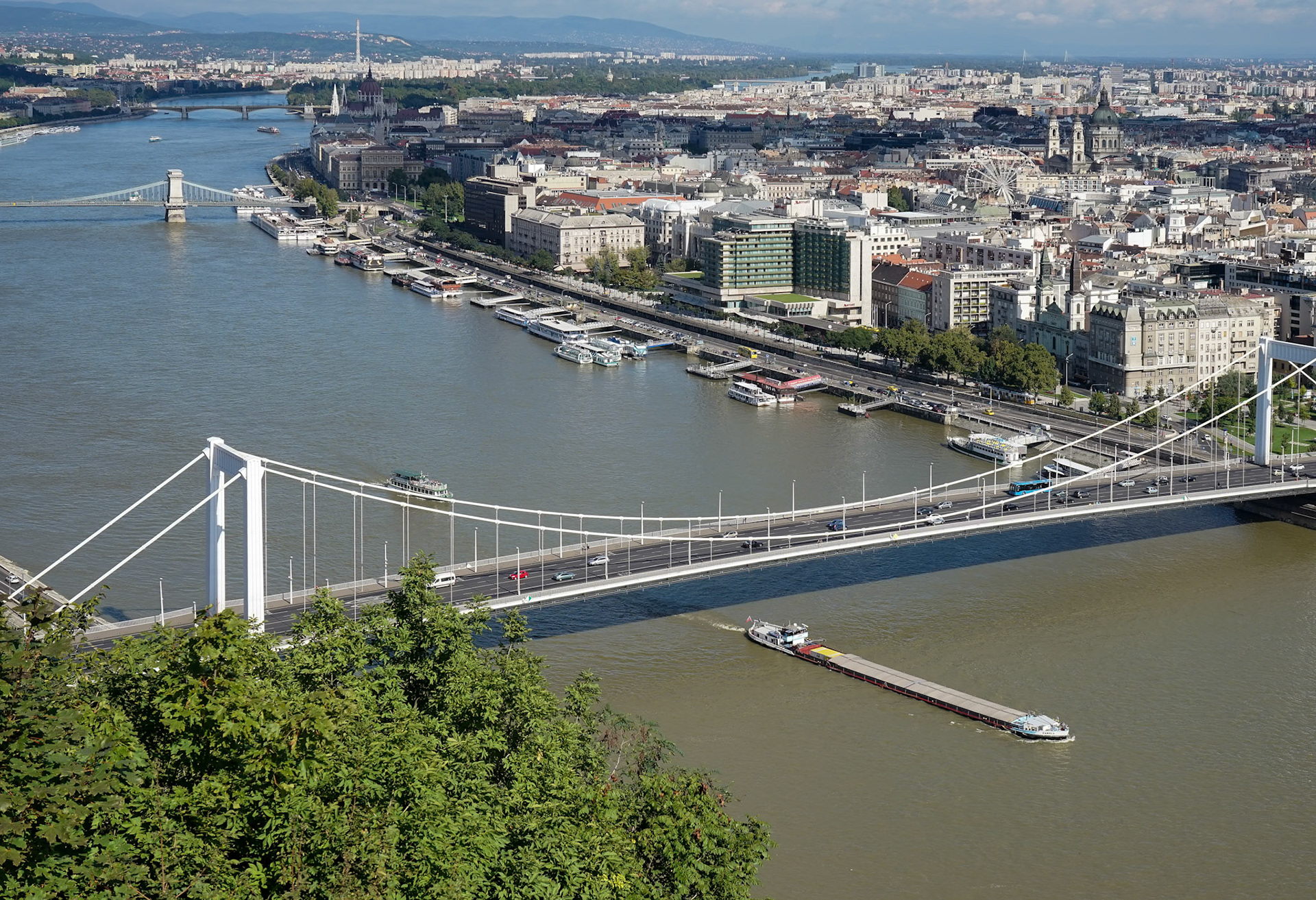 View of the River Danube in Budapest