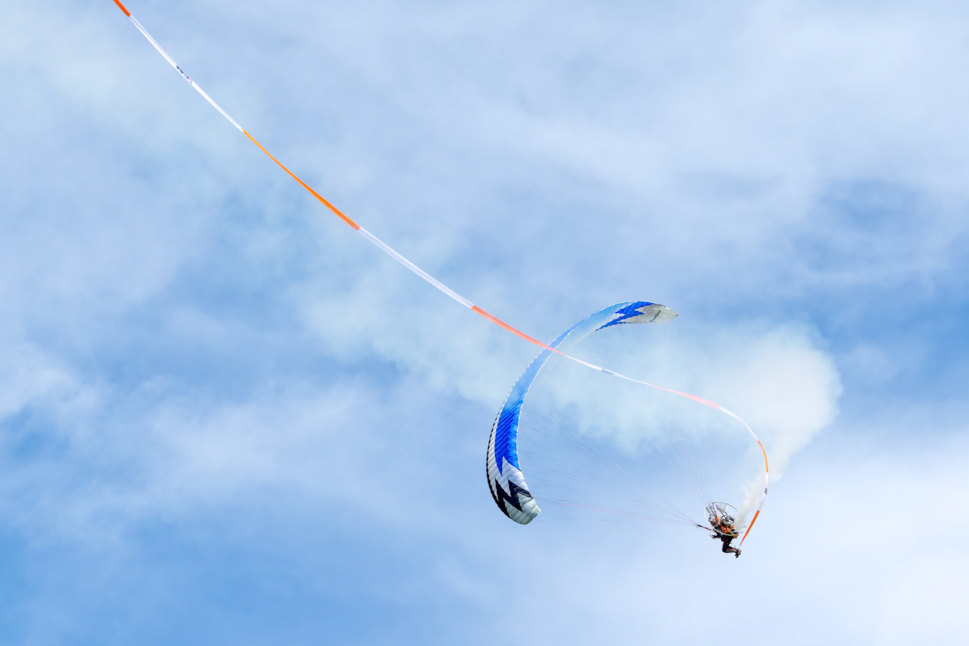 Powered Hang Glider at Shoreham Airshow