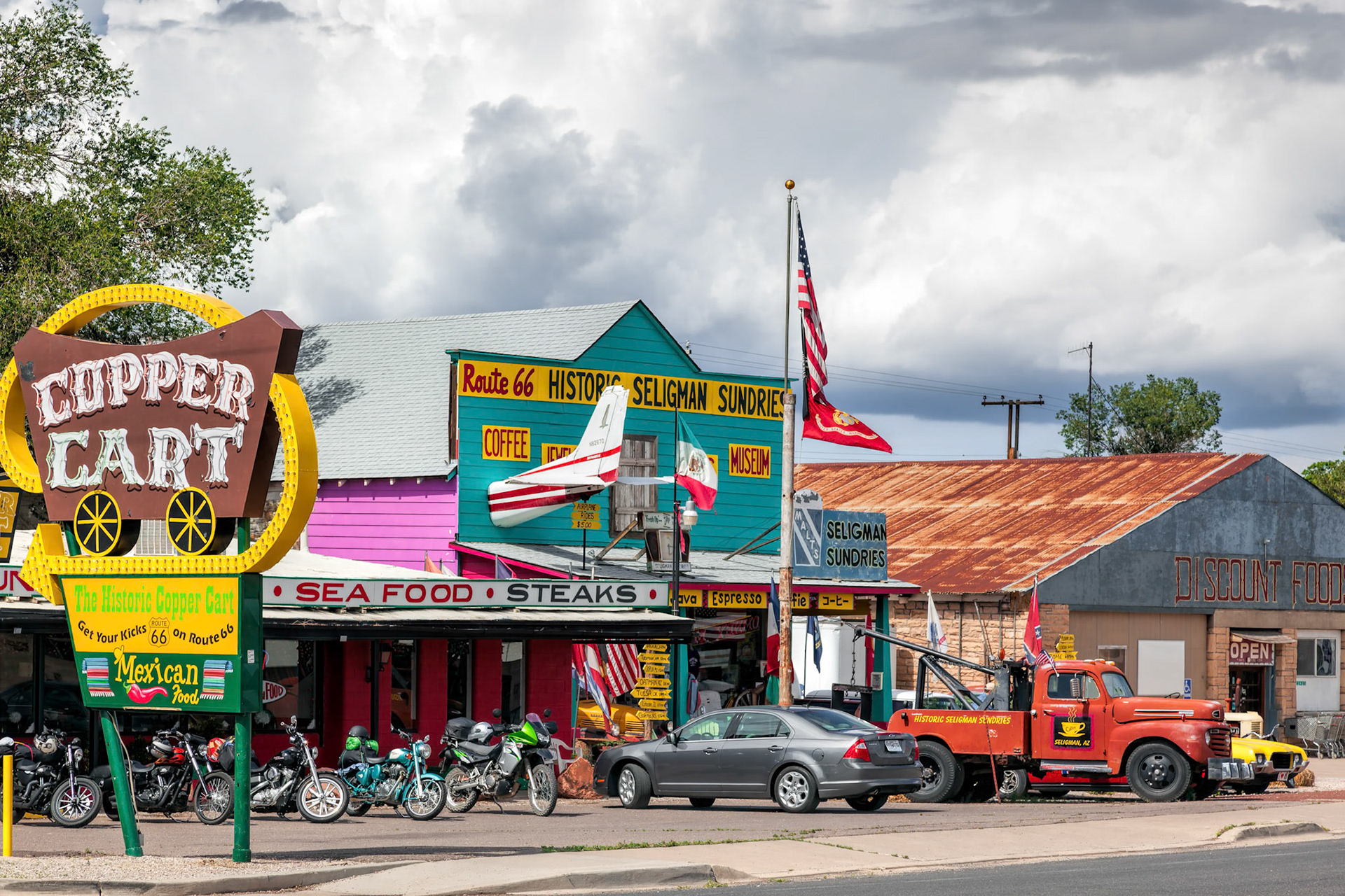 The Copper Cart in Seligman