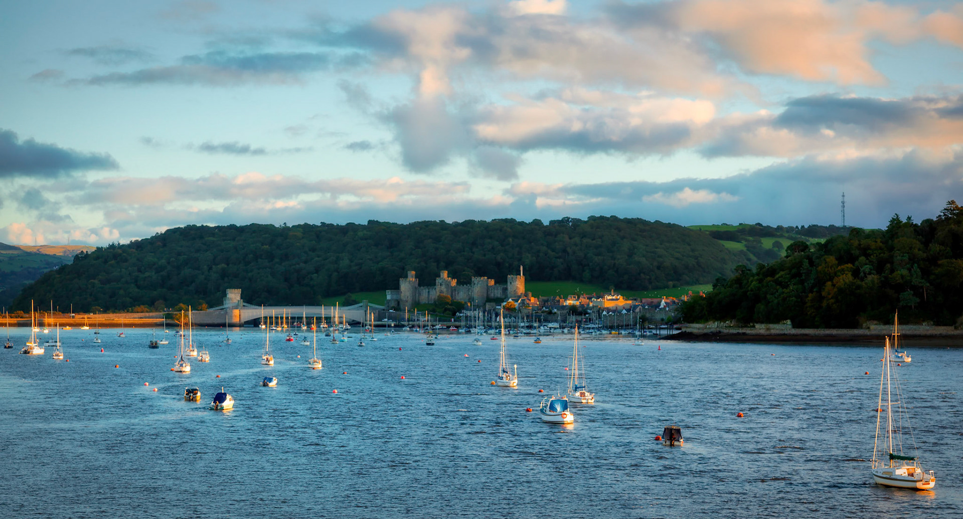 View of the Conwy Estuary