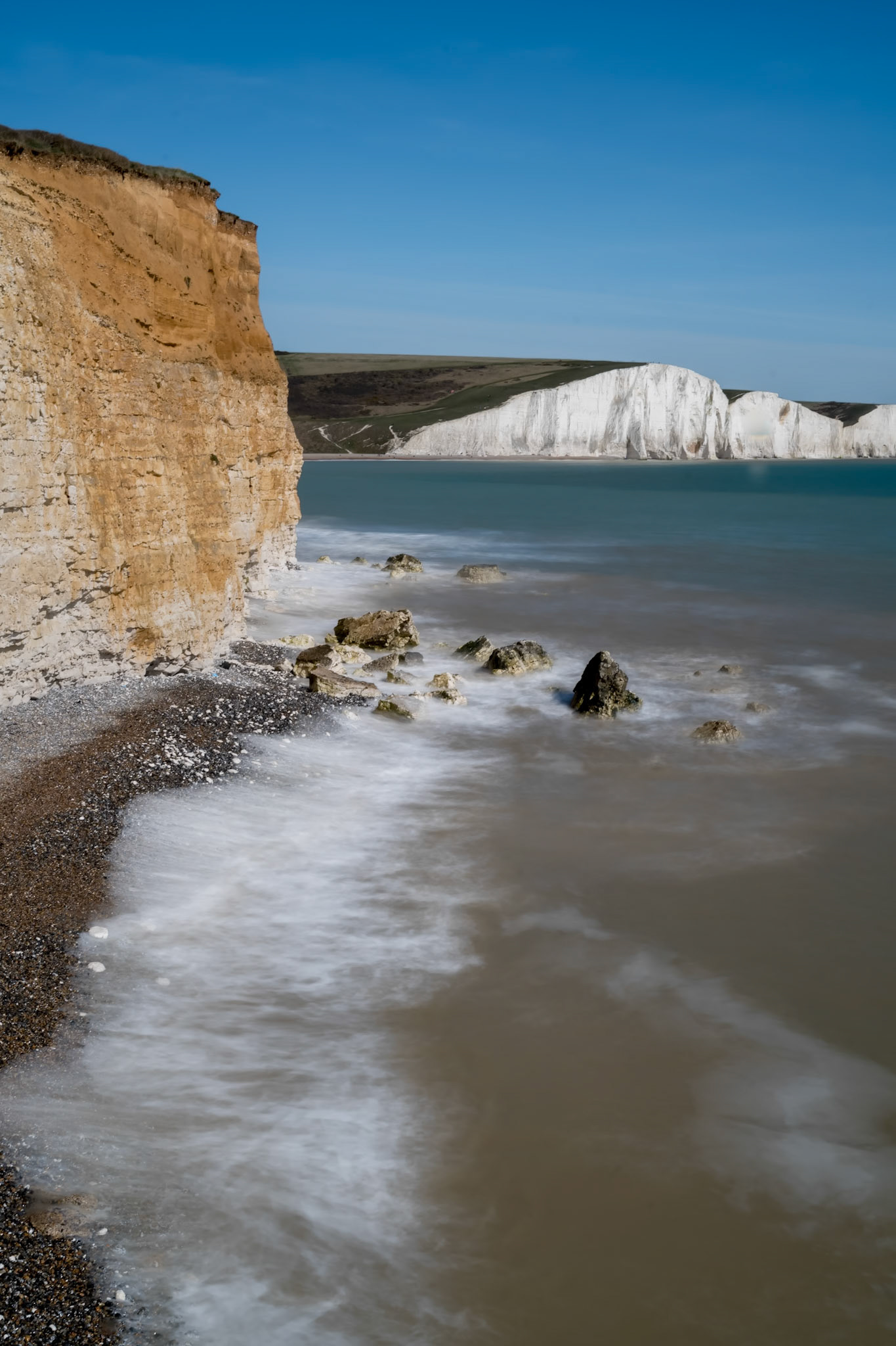 View of the Sussex Coastline from Hope Gap
