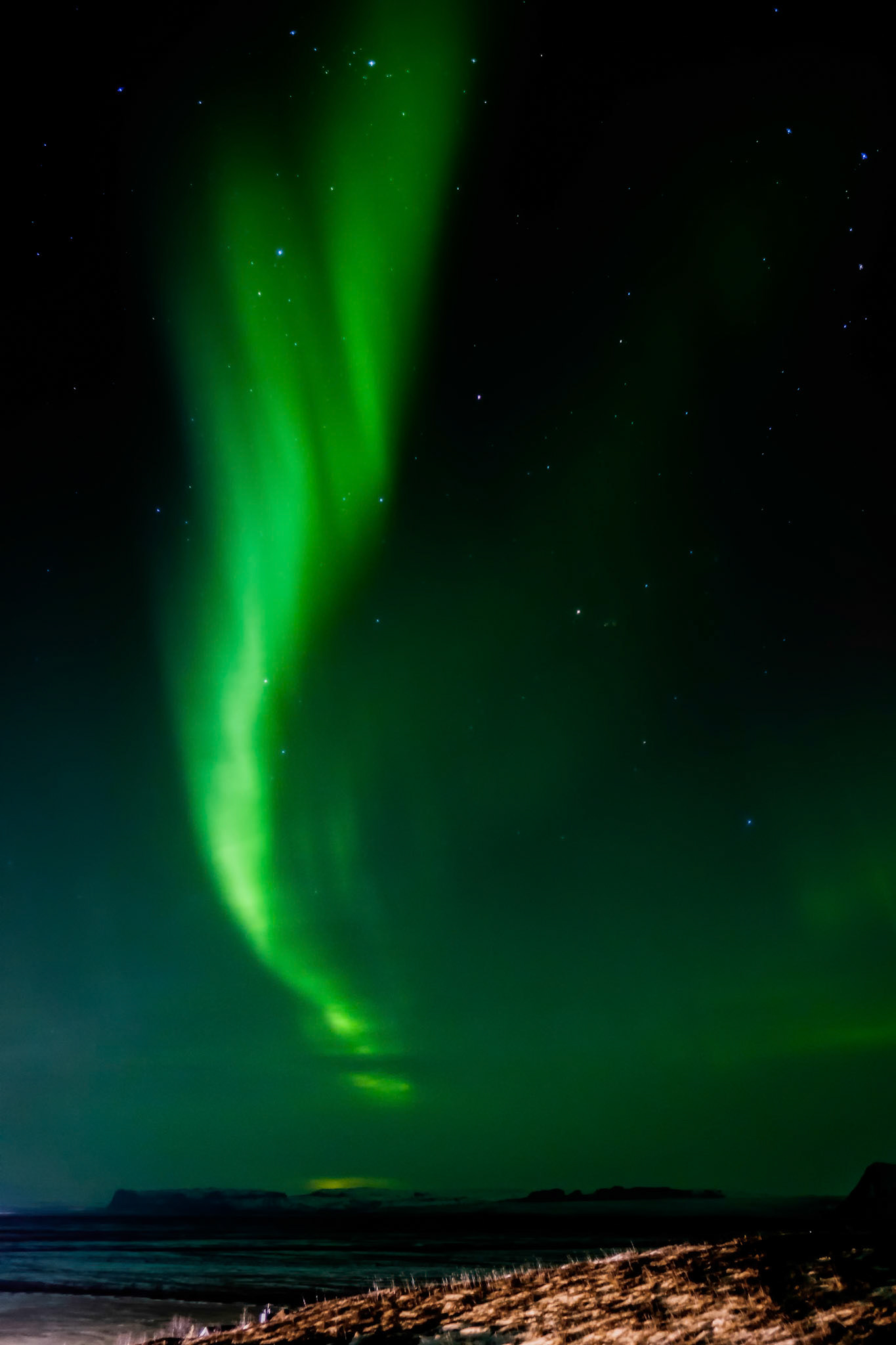 Northern Lights Southern Iceland